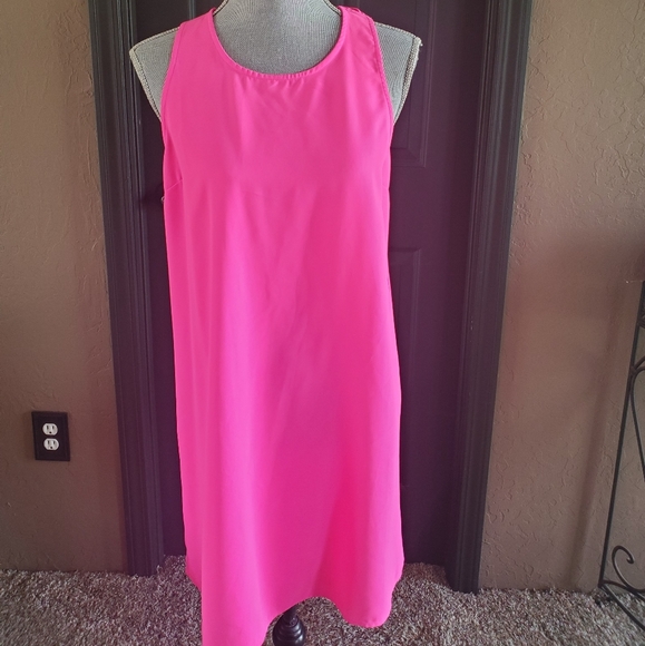 Skies Are Blue Dresses & Skirts - Hot pink dress